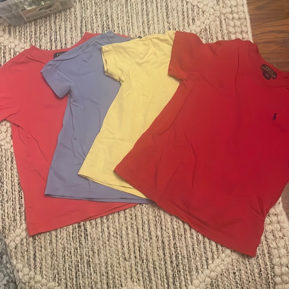 Lot of 3T Polo Ralph Lauren Classic Tees